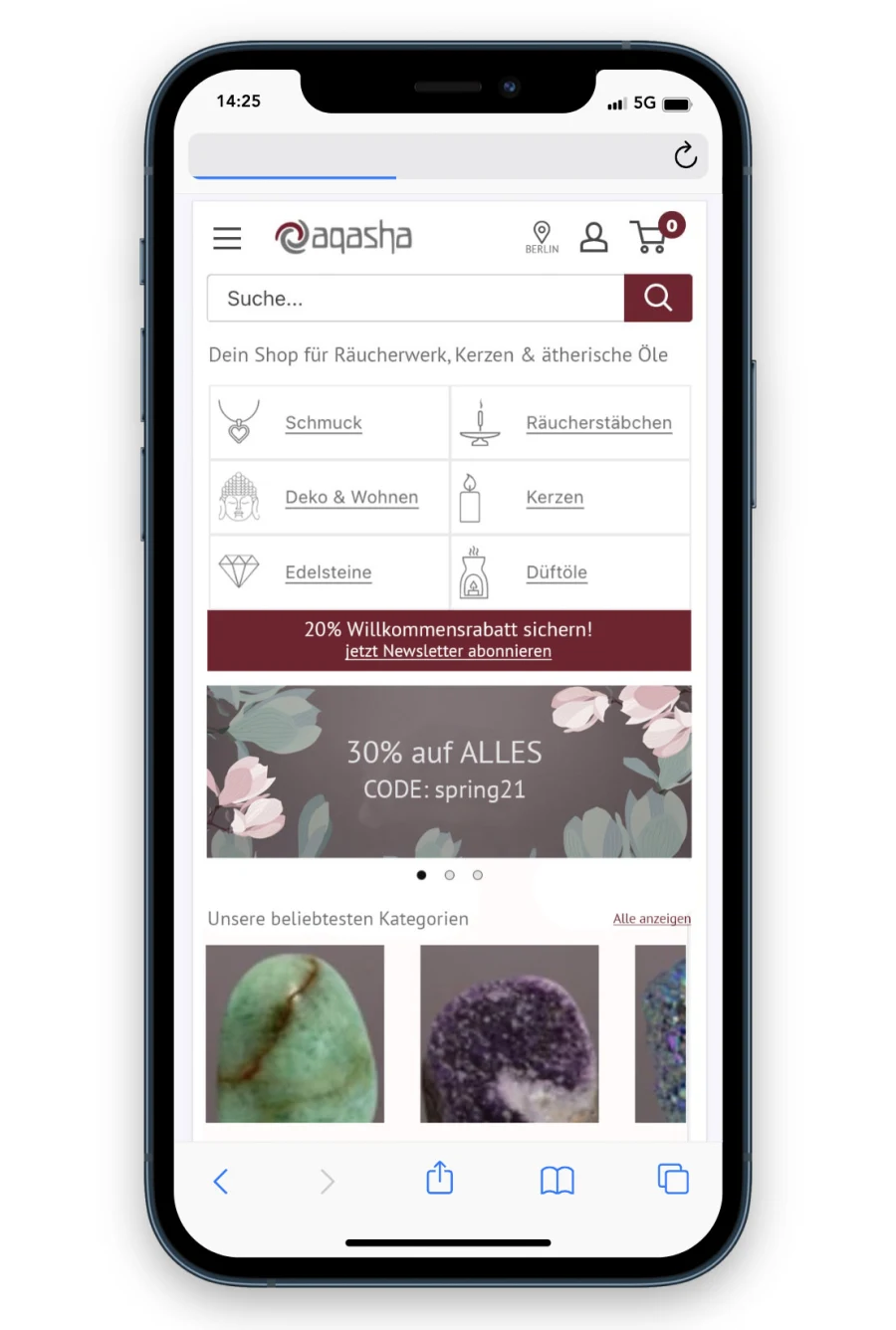 Aqasha – überarbeitete Gestaltung